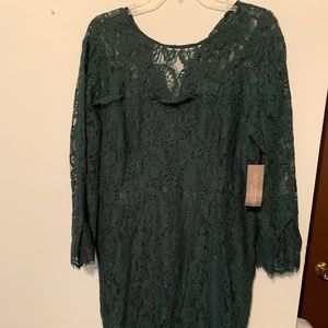 Brand New Green lace dress!